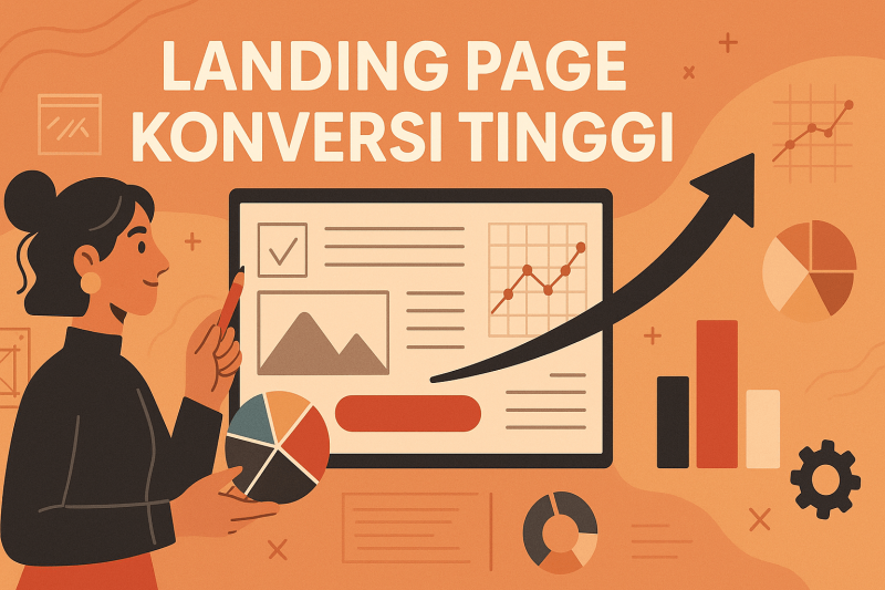 landing page konversi tinggi